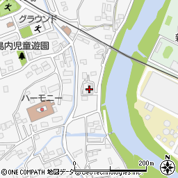 松本市水道局島内第一水源地周辺の地図
