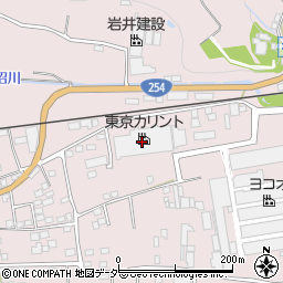 東京カリント株式会社　群馬工場周辺の地図