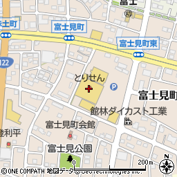 とりせん富士見町店周辺の地図