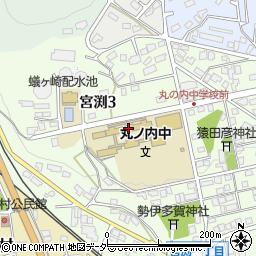 松本市立丸ノ内中学校周辺の地図