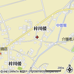 長野県松本市梓川倭3073周辺の地図
