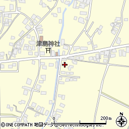 長野県安曇野市三郷温748周辺の地図