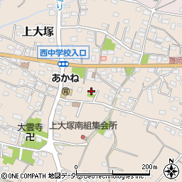 群馬県藤岡市上大塚1598周辺の地図