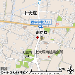 群馬県藤岡市上大塚951周辺の地図