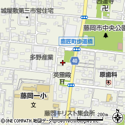 群馬県藤岡市藤岡1851-20周辺の地図