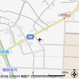 埼玉県本庄市小和瀬1768周辺の地図