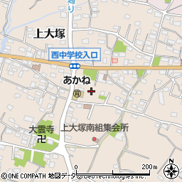 群馬県藤岡市上大塚1597-6周辺の地図