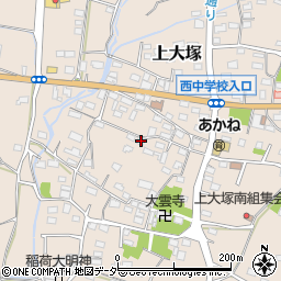 群馬県藤岡市上大塚965-1周辺の地図