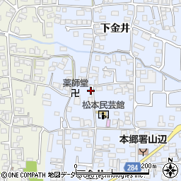松本市消防団第１９分団第２部周辺の地図