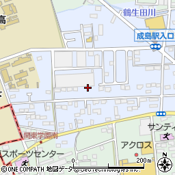 群馬県館林市大谷町1060-68周辺の地図