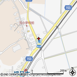 細呂木郵便局周辺の地図