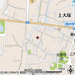 群馬県藤岡市上大塚934周辺の地図