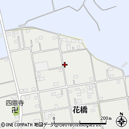 茨城県筑西市花橋周辺の地図