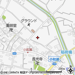埼玉県本庄市小和瀬周辺の地図