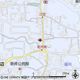 長野県松本市里山辺新井1171周辺の地図