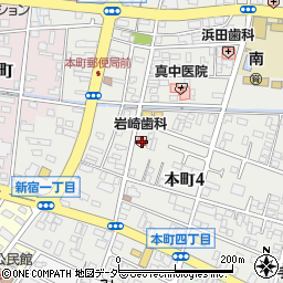 岩崎歯科医院周辺の地図