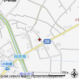 埼玉県本庄市小和瀬1893-5周辺の地図