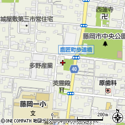 群馬県藤岡市藤岡1851-18周辺の地図