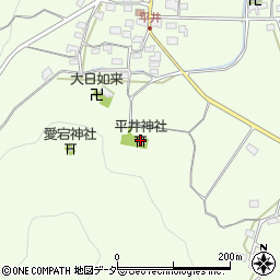 平井神社周辺の地図