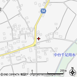 茨城県結城市大木349-1周辺の地図