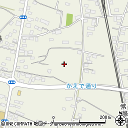 茨城県小美玉市羽鳥周辺の地図