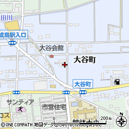 群馬県館林市大谷町1049-8周辺の地図