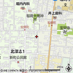 長野県松本市北深志1丁目11-11周辺の地図