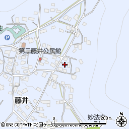 長野県松本市里山辺藤井820周辺の地図