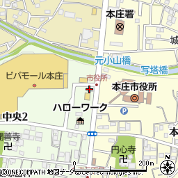 住友生命保険相互会社　熊谷支社サンライズ本庄東支部周辺の地図
