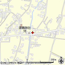 長野県安曇野市三郷温747周辺の地図