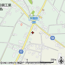 セブンイレブン結城江川店周辺の地図