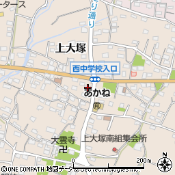 群馬県藤岡市上大塚1591周辺の地図