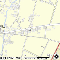 長野県安曇野市三郷温858周辺の地図