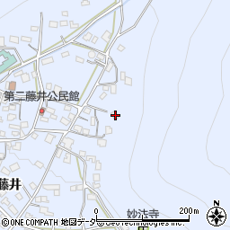 長野県松本市里山辺藤井808周辺の地図