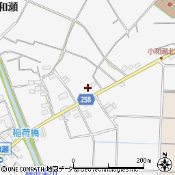 埼玉県本庄市小和瀬1606-1周辺の地図