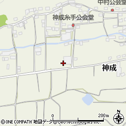 群馬県富岡市神成332周辺の地図