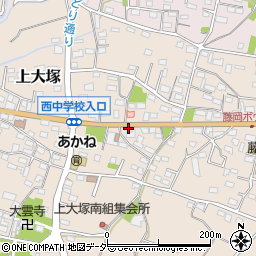 群馬県藤岡市上大塚1579-1周辺の地図