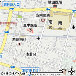 呉服センター　岡田周辺の地図