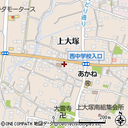 群馬県藤岡市上大塚1587周辺の地図