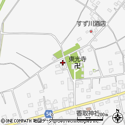茨城県結城市大木389周辺の地図