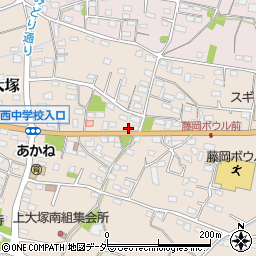 群馬県藤岡市上大塚1568周辺の地図