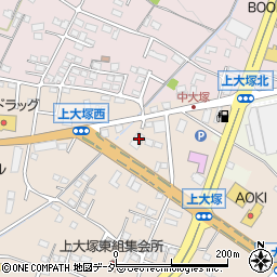 群馬県藤岡市上大塚375周辺の地図