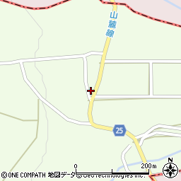 長野県松本市梓川梓7250周辺の地図