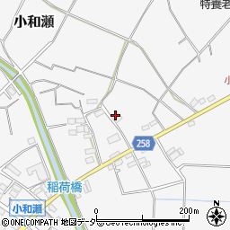 埼玉県本庄市小和瀬1898周辺の地図