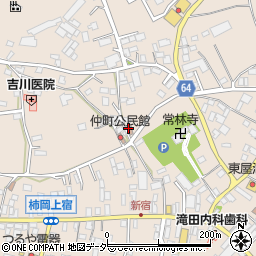 新宿町公民館周辺の地図
