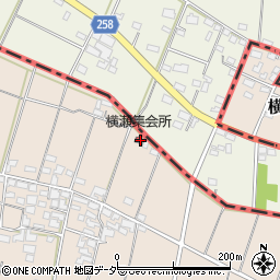 埼玉県深谷市横瀬7161周辺の地図