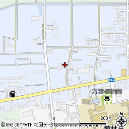 群馬県館林市大谷町941周辺の地図