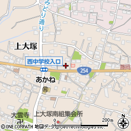 群馬県藤岡市上大塚1549周辺の地図