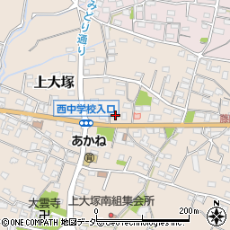 群馬県藤岡市上大塚1547周辺の地図