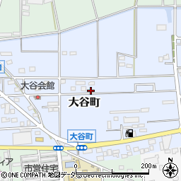 群馬県館林市大谷町1042-2周辺の地図